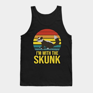 I'm With The Skunk Tank Top